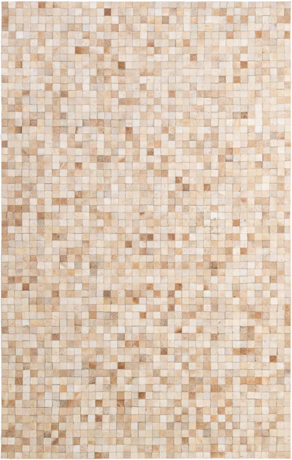 Detail image of 5' x 7' 11 Cowhide - Patchwork Rug