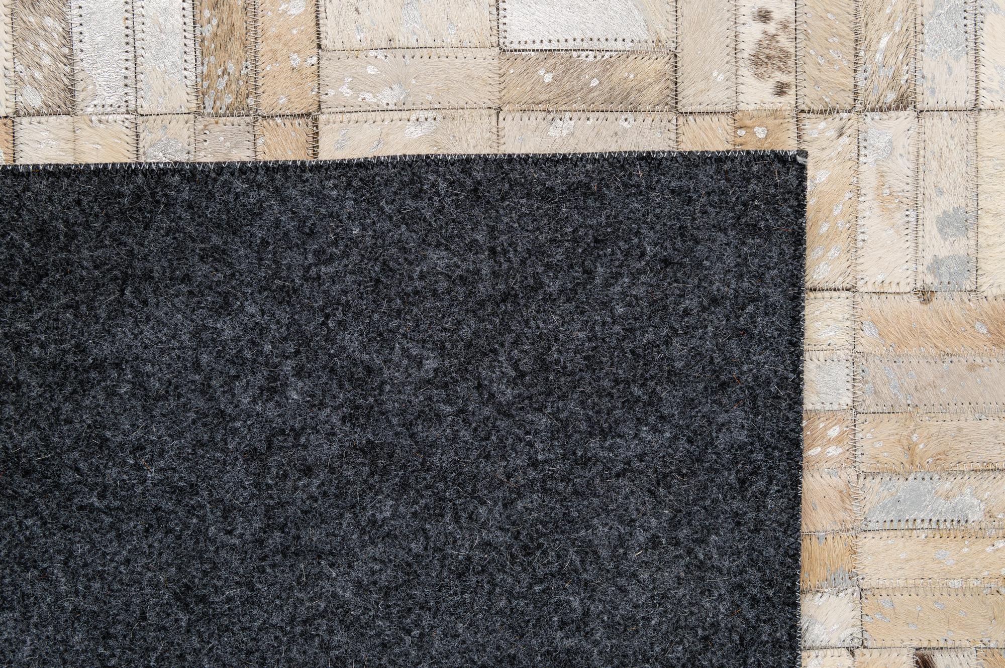 5' x 7' 10 Cowhide - Patchwork Rug