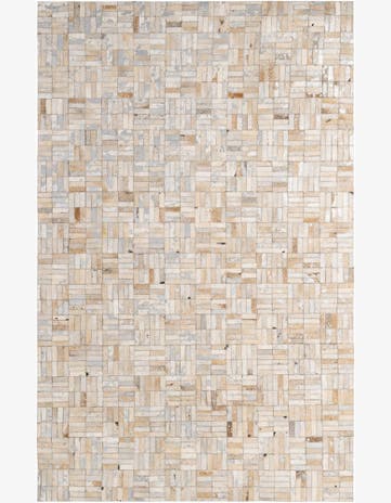 5' x 7' 10 Cowhide - Patchwork Rug