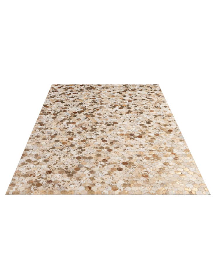 Detail image of 5' x 8' Cowhide - Patchwork Rug