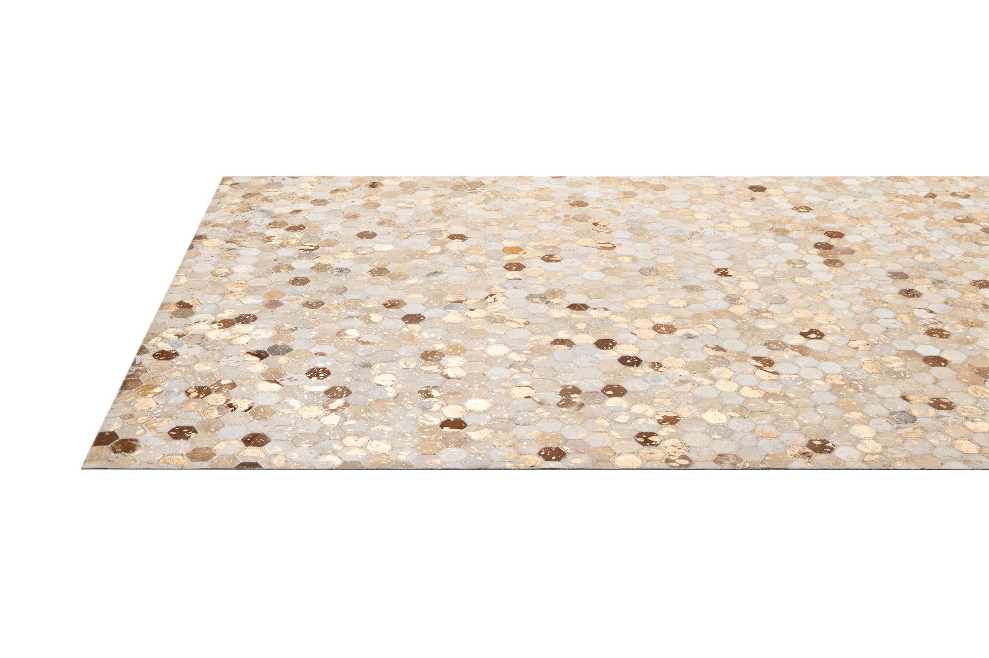 5' x 8' Cowhide - Patchwork Rug