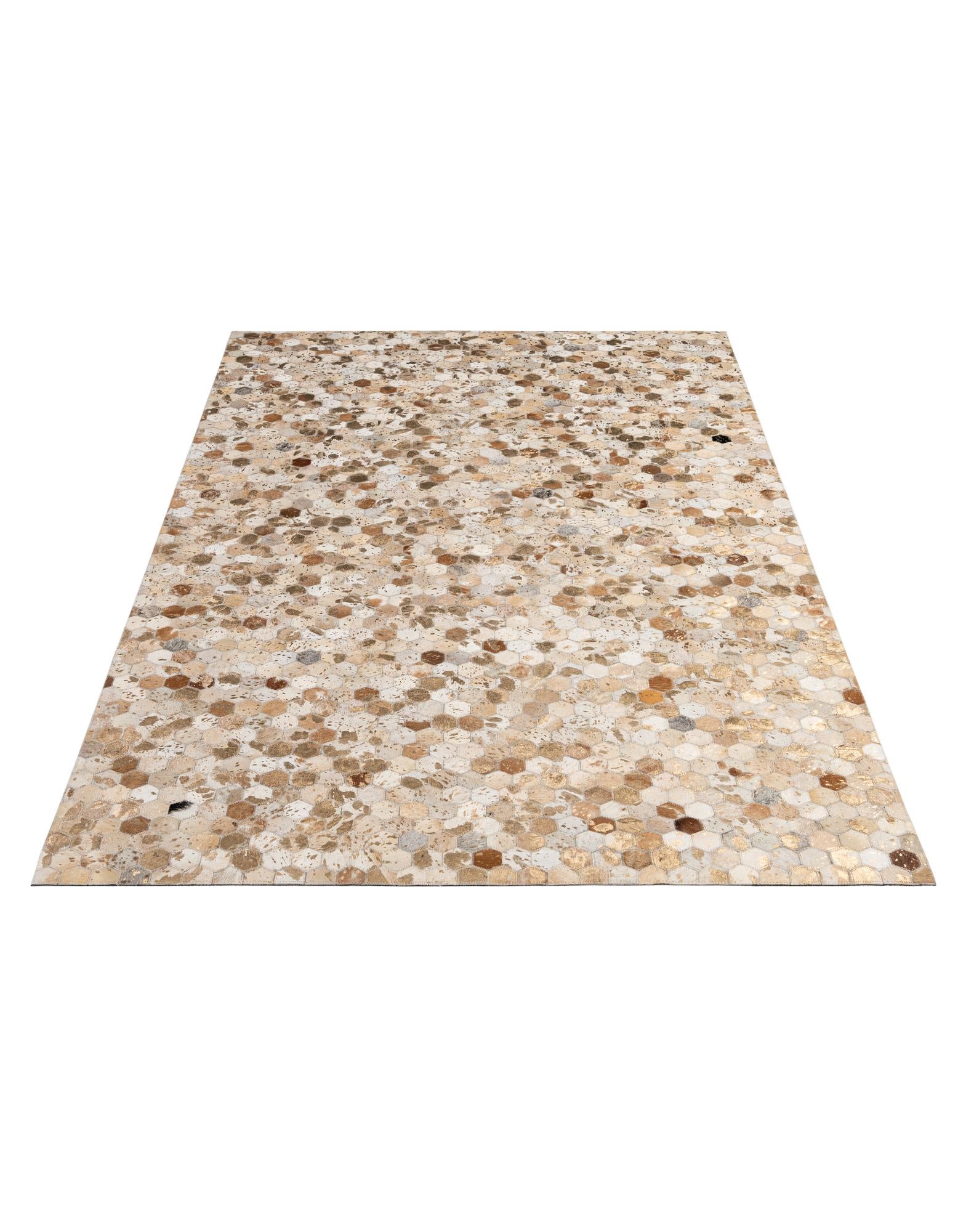 5' 1 x 7' 11 Cowhide - Patchwork Rug
