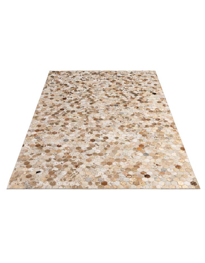 5' 1 x 7' 11 Cowhide - Patchwork Rug