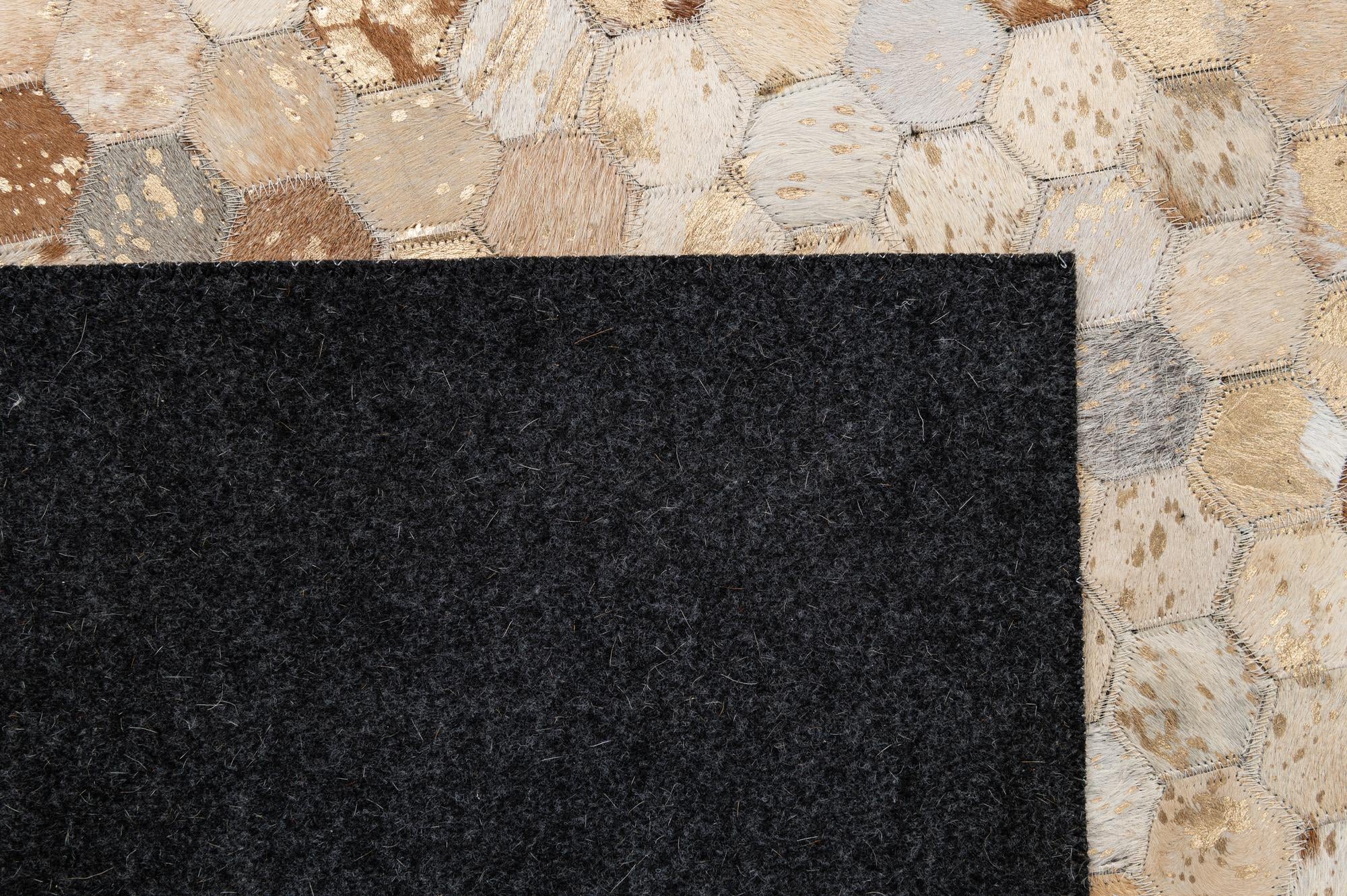 5' 1 x 7' 11 Cowhide - Patchwork Rug