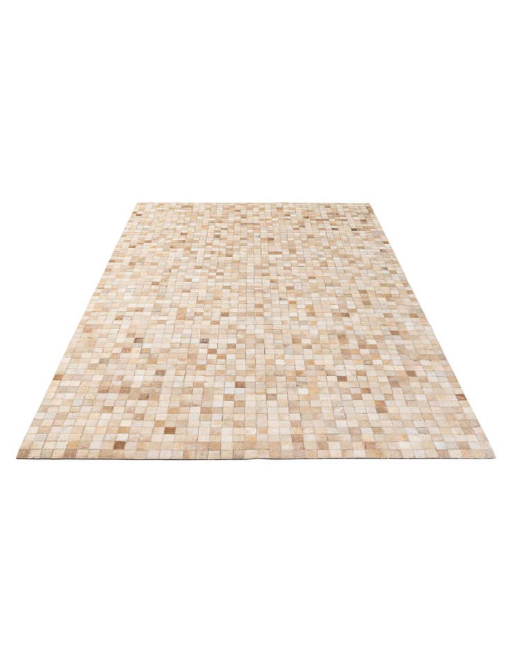 Detail image of 5' 1 x 7' 11 Cowhide - Patchwork Rug