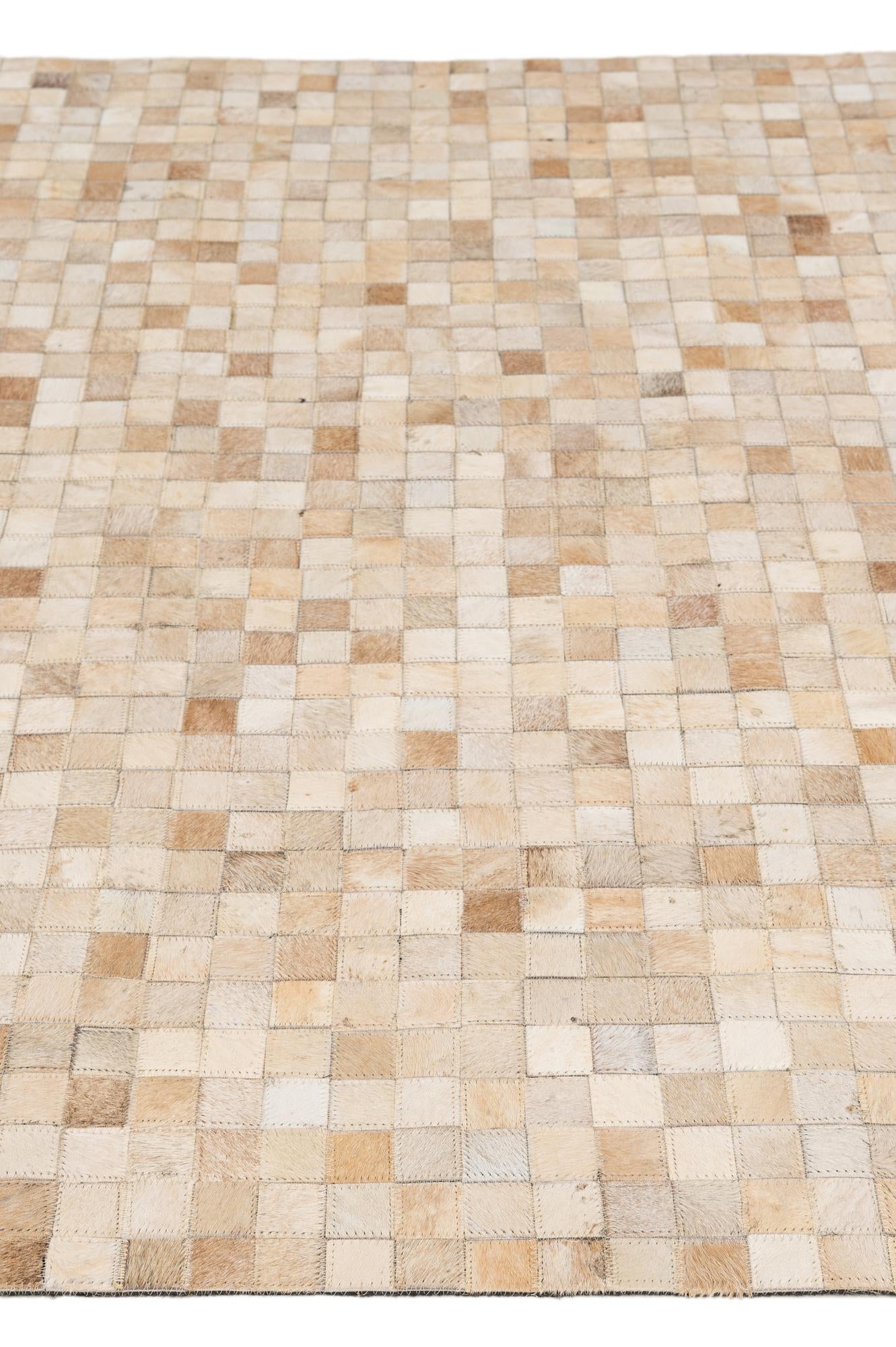 5' 1 x 7' 11 Cowhide - Patchwork Rug
