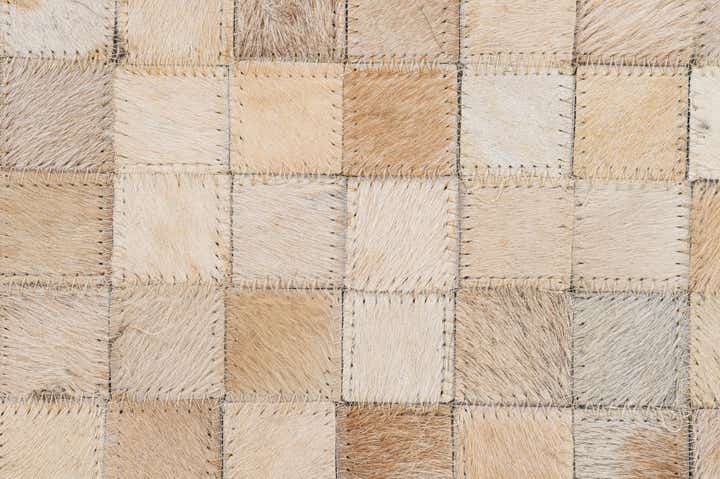 5' 1 x 7' 11 Cowhide - Patchwork Rug