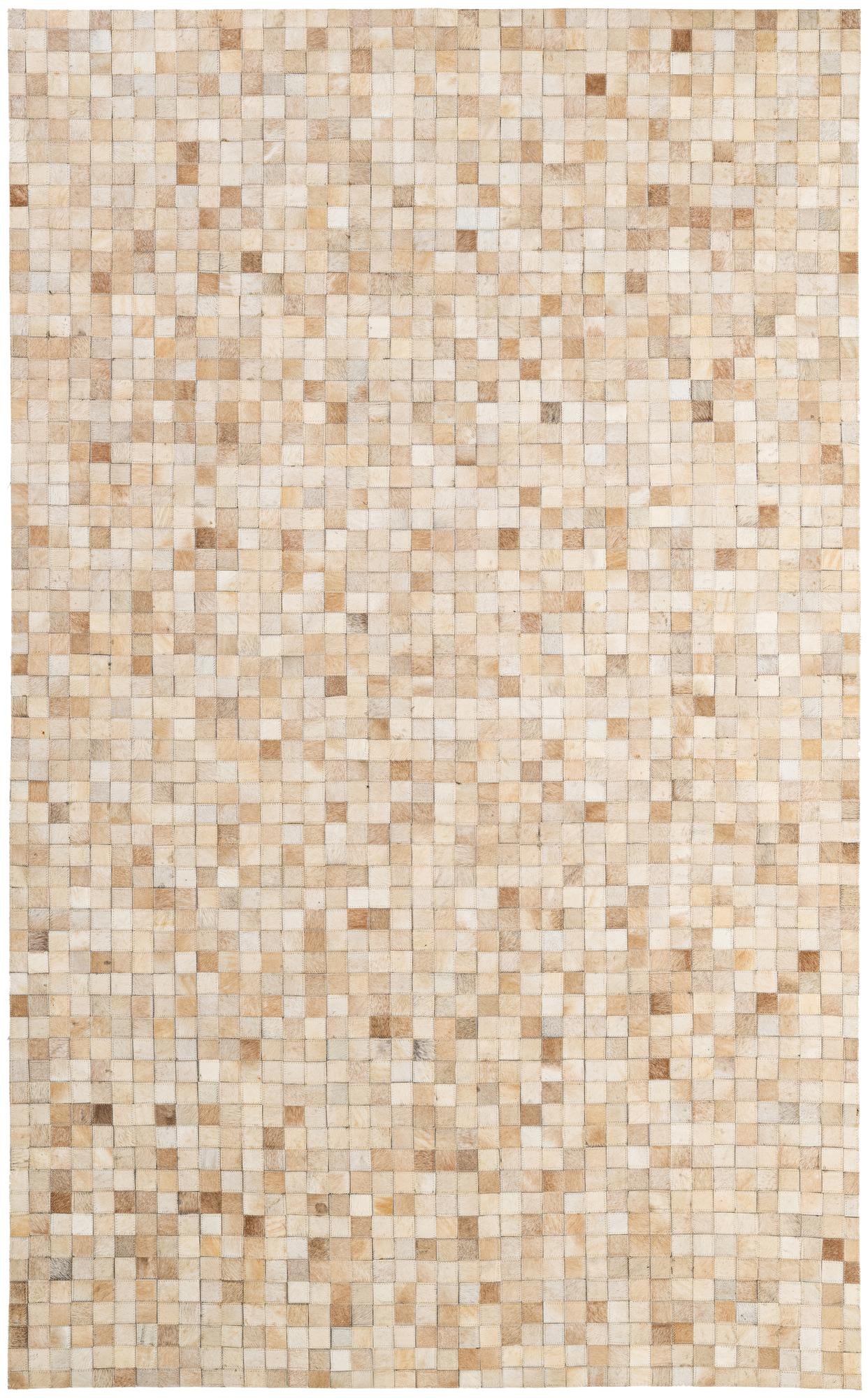5' 1 x 7' 11 Cowhide - Patchwork Rug
