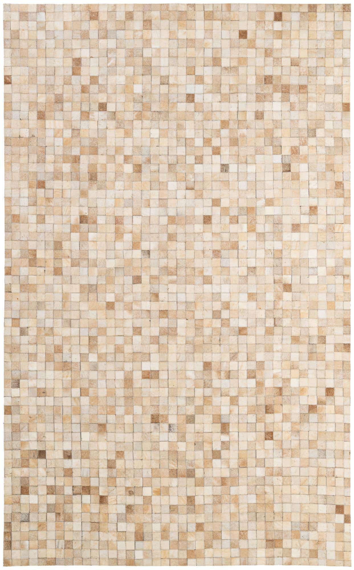 5' 1 x 7' 11 Cowhide - Patchwork Rug
