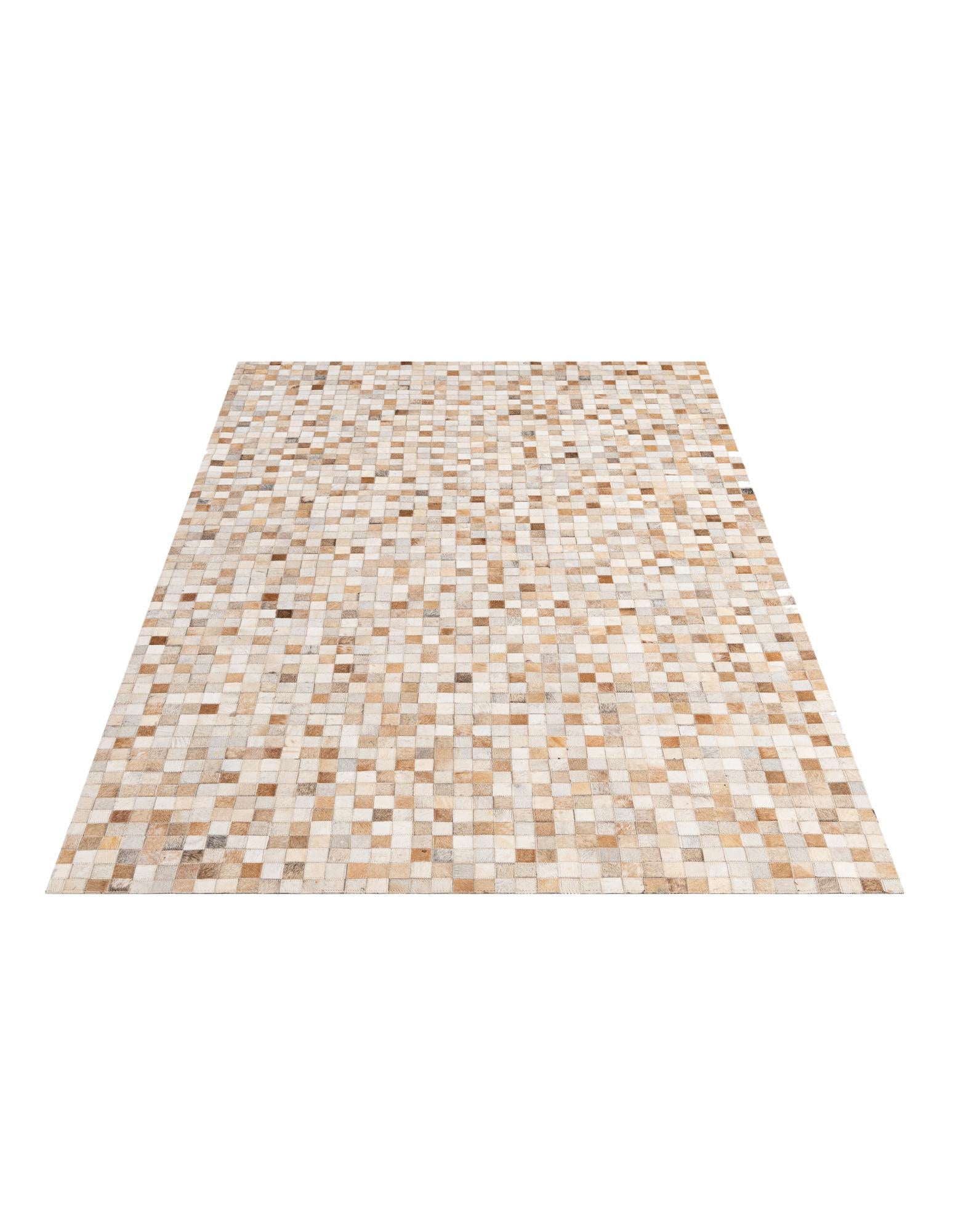4' 11 x 8' 1 Cowhide - Patchwork Rug