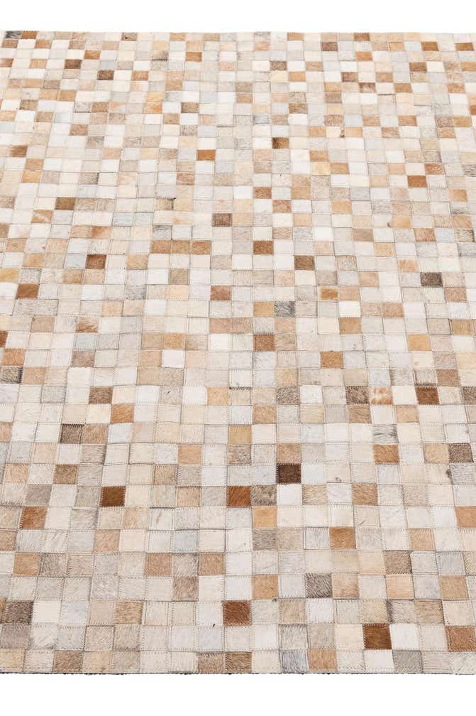 4' 11 x 8' 1 Cowhide - Patchwork Rug