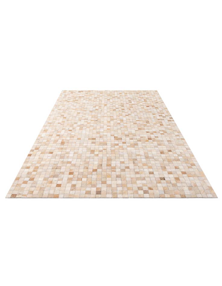 Detail image of 5' 1 x 8' 1 Cowhide - Patchwork Rug