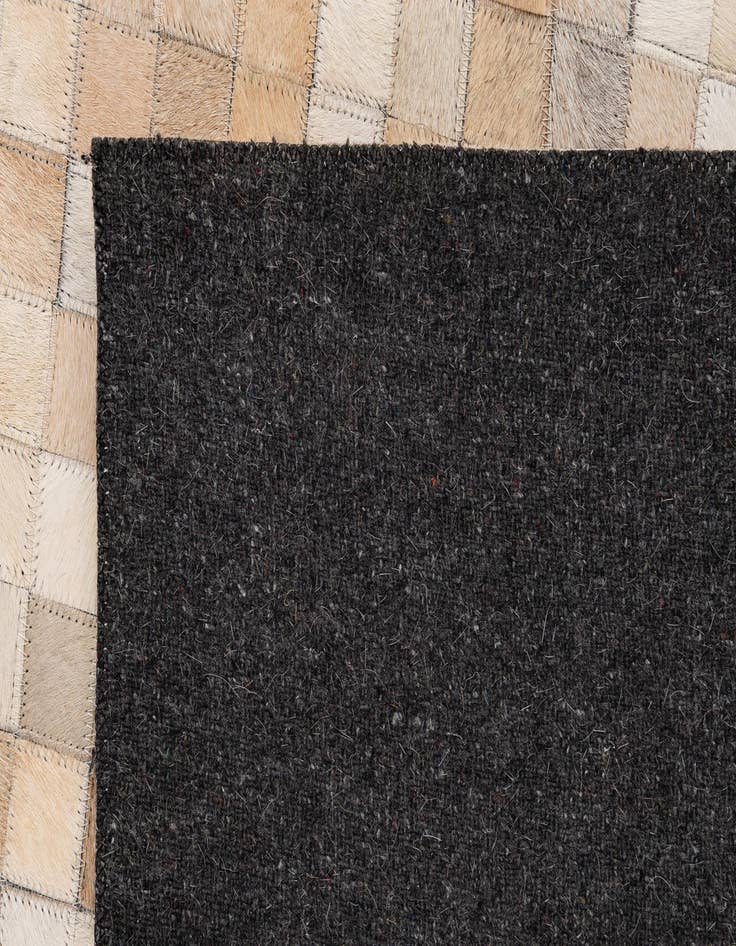 Detail image of 5' 1 x 8' 1 Cowhide - Patchwork Rug