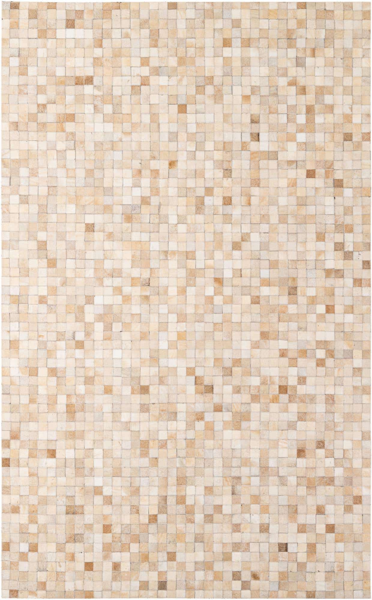 5' 1 x 8' 1 Cowhide - Patchwork Rug
