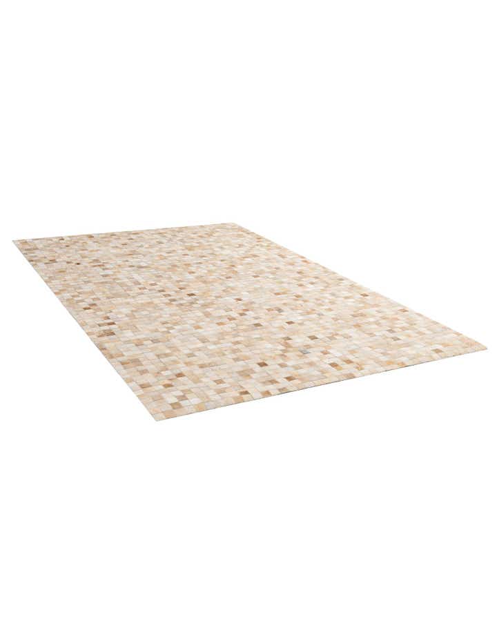 5' 2 x 8' 2 Cowhide - Patchwork Rug