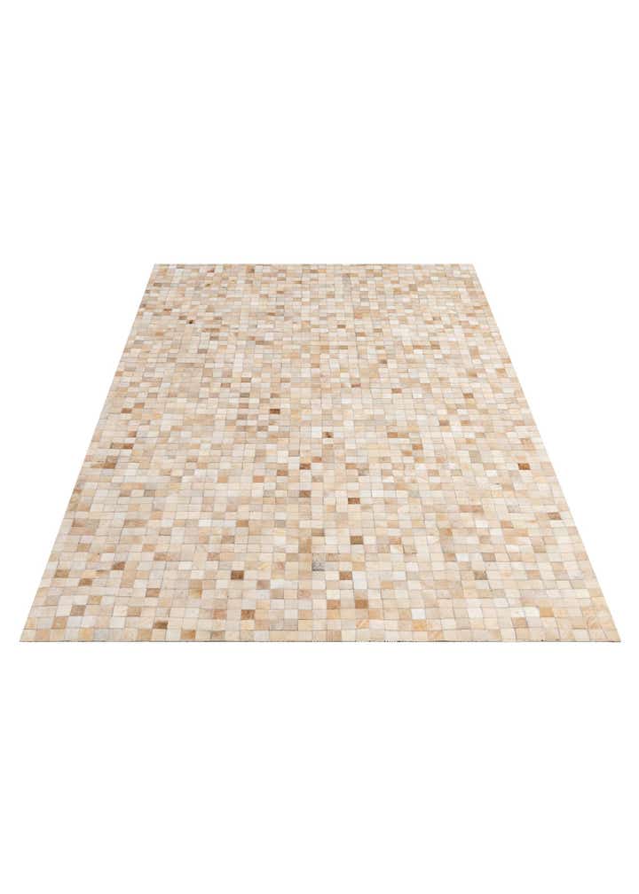 5' 2 x 8' 2 Cowhide - Patchwork Rug