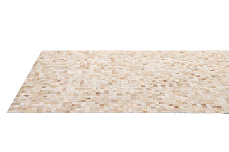 Detail image of 5' 2 x 8' 2 Cowhide - Patchwork Rug