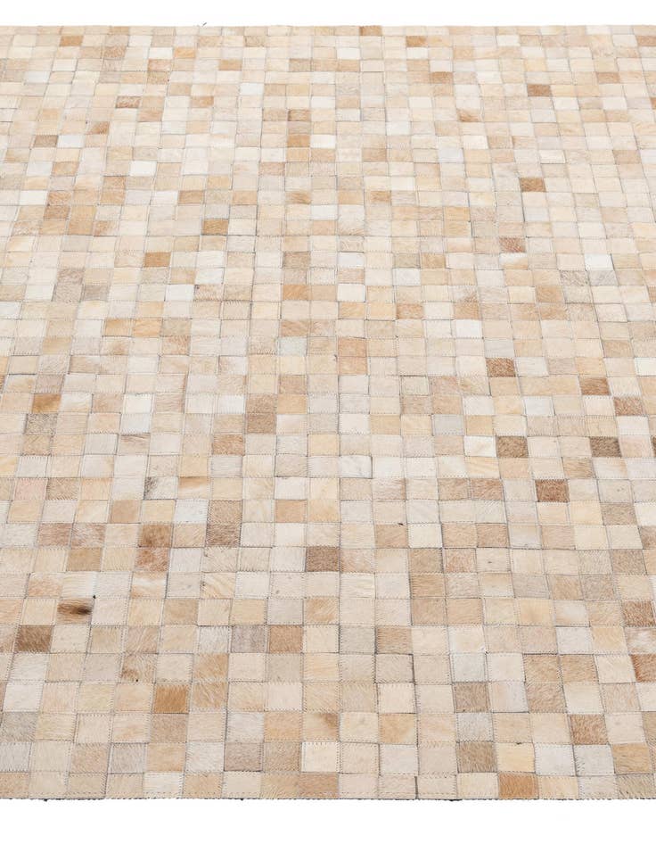 Detail image of 5' 2 x 8' 2 Cowhide - Patchwork Rug