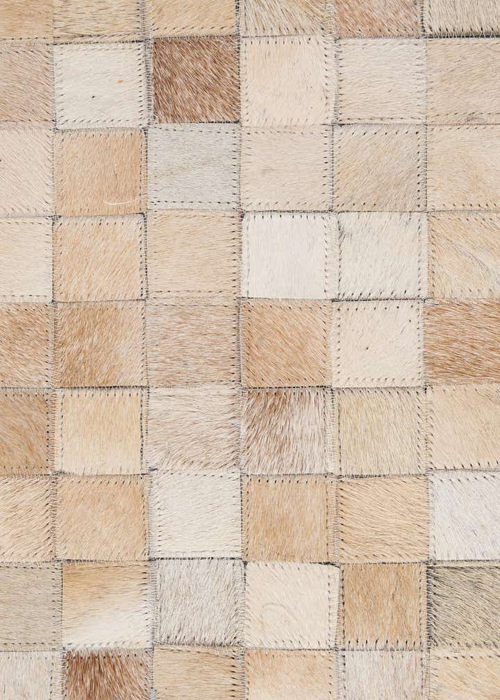 5' 2 x 8' 2 Cowhide - Patchwork Rug