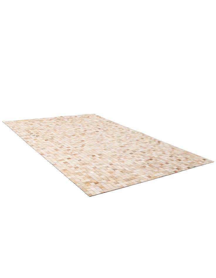 Detail image of 5' 1 x 7' 10 Cowhide - Patchwork Rug