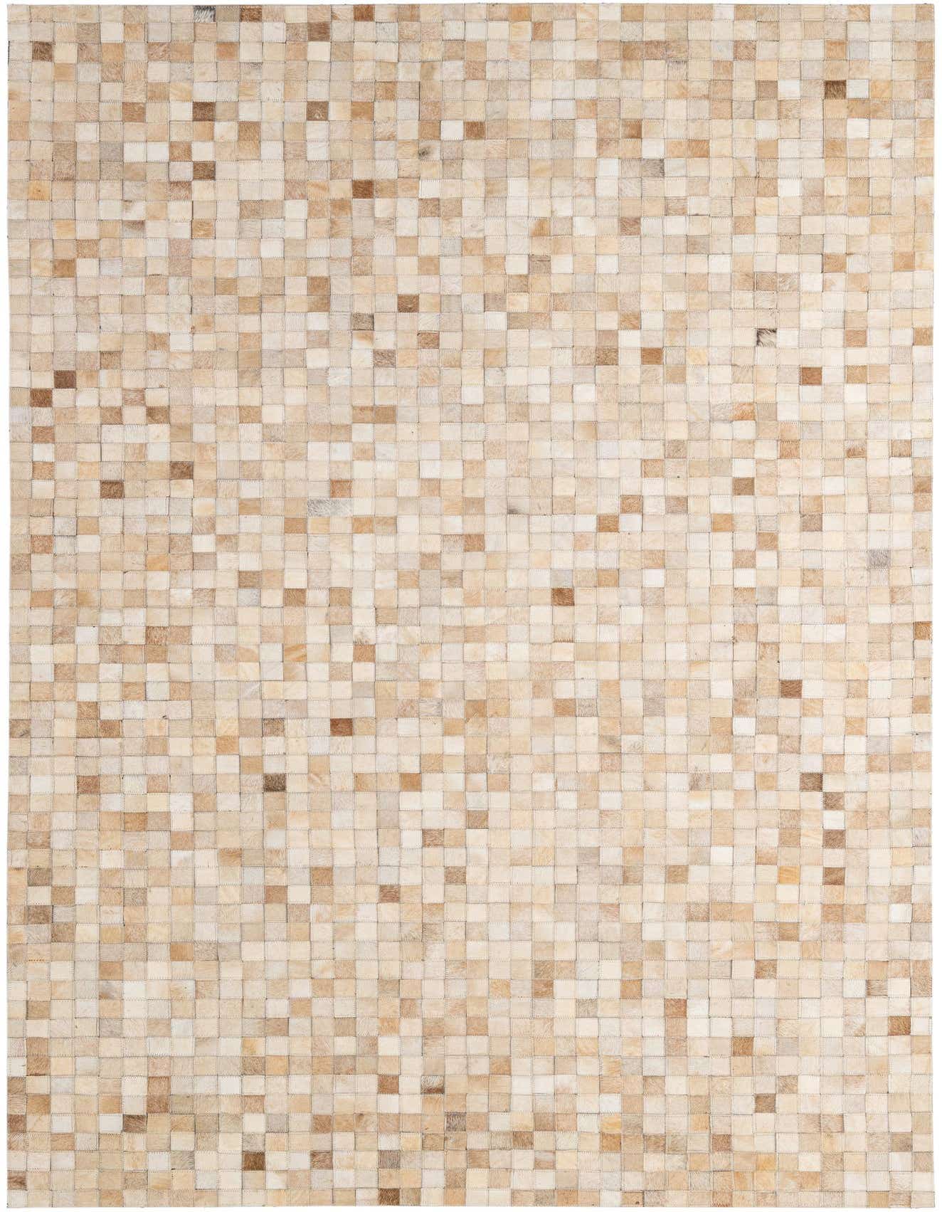 5' 1 x 7' 10 Cowhide - Patchwork Rug