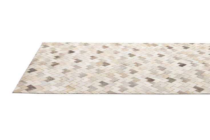 Detail image of 5' 2 x 7' 11 Cowhide - Patchwork Rug