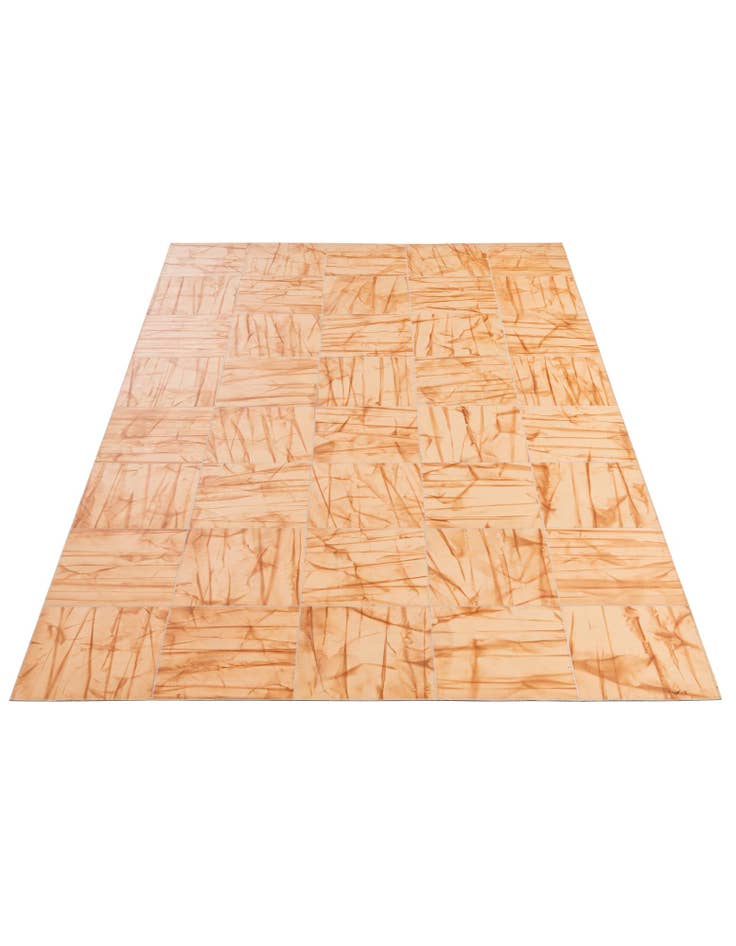 Detail image of 5' x 7' 11 Cowhide - Patchwork Rug