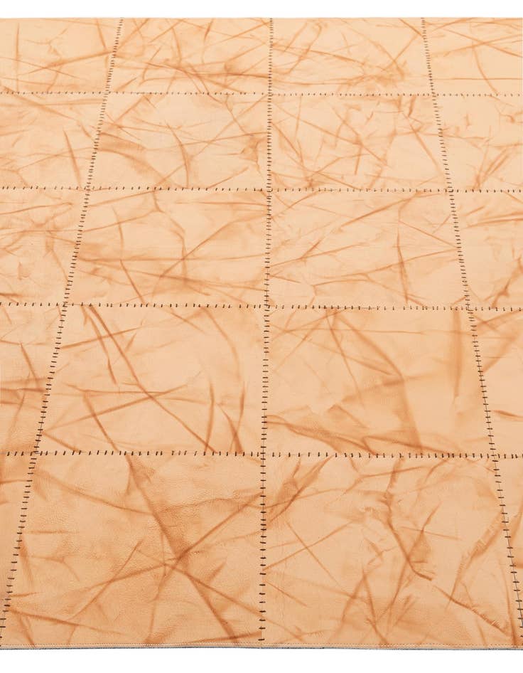 Detail image of 5' 1 x 7' 11 Cowhide - Patchwork Rug