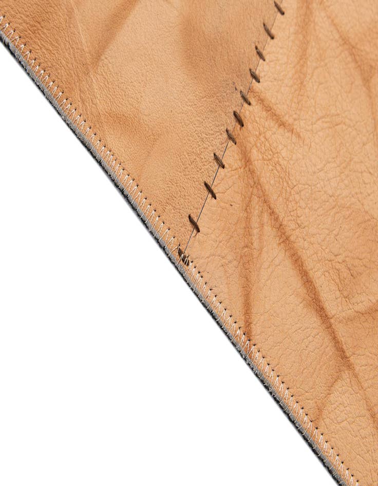 Detail image of 5' 1 x 7' 11 Cowhide - Patchwork Rug