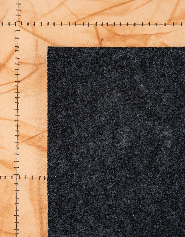 Detail image of 5' 1 x 7' 11 Cowhide - Patchwork Rug