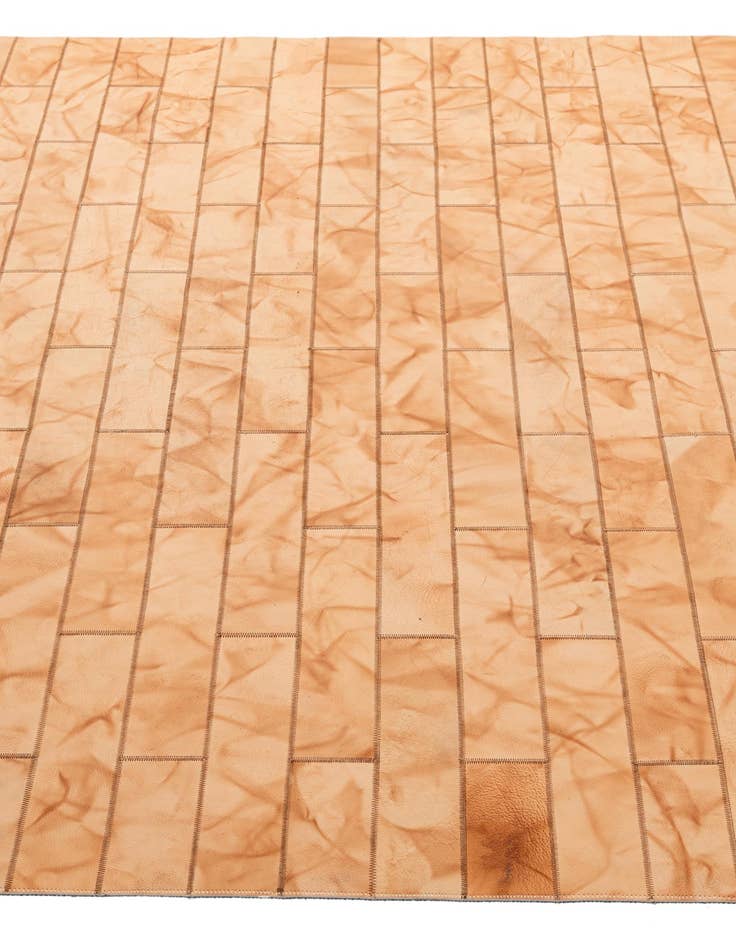 Detail image of 5' x 7' 11 Cowhide - Patchwork Rug