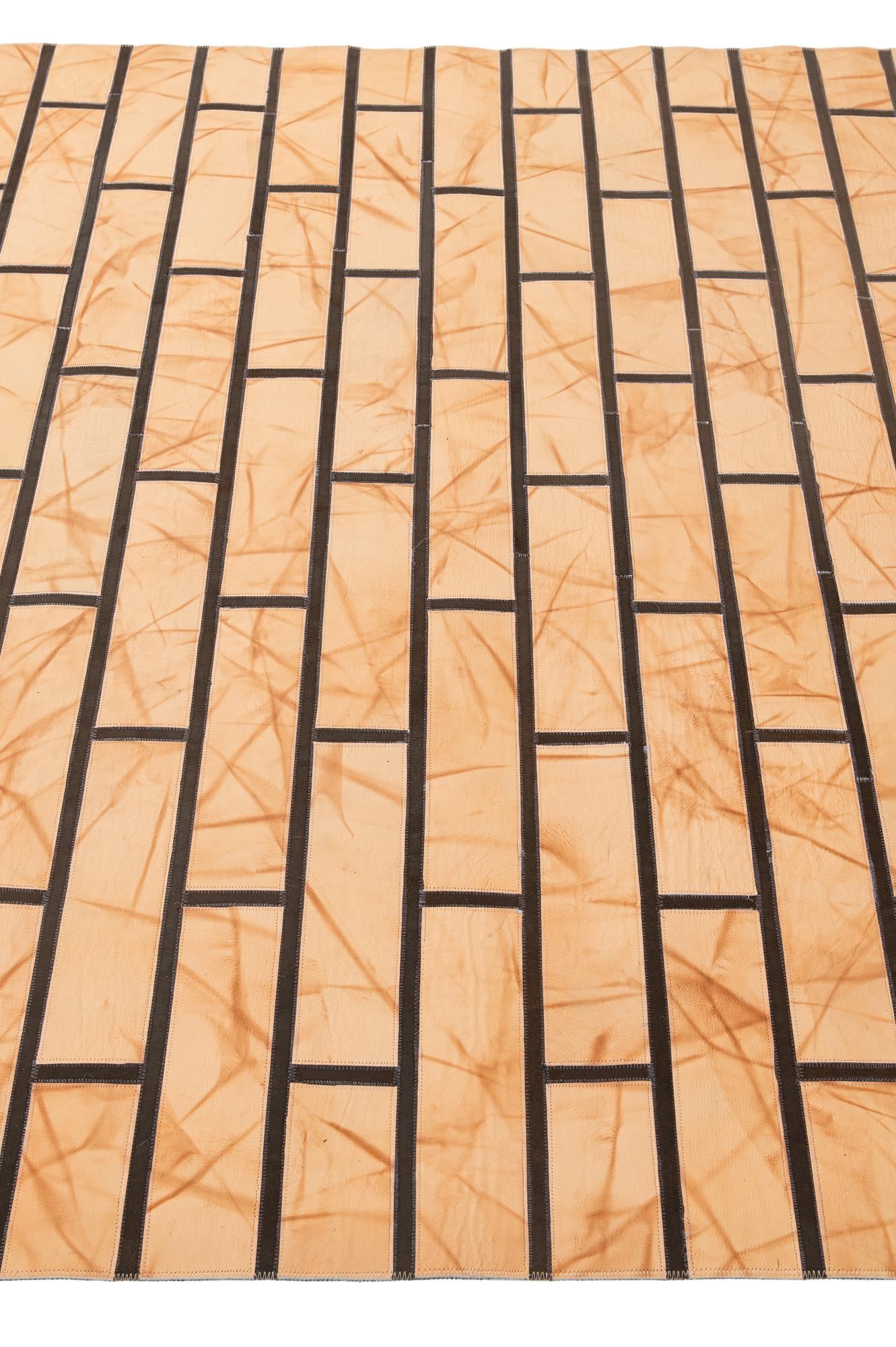 5' 3 x 8' 1 Cowhide - Patchwork Rug