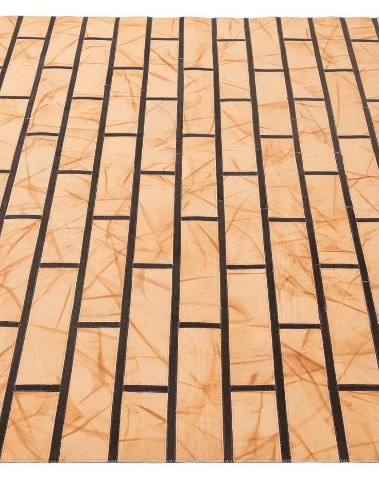 Detail image of 5' 3 x 8' 1 Cowhide - Patchwork Rug