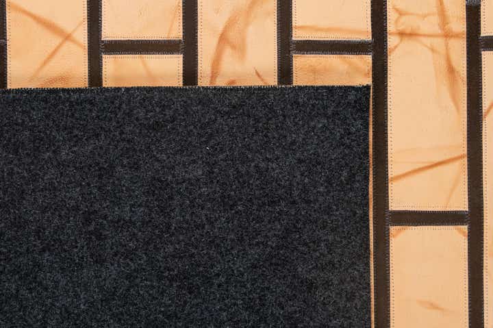 5' 3 x 8' 1 Cowhide - Patchwork Rug