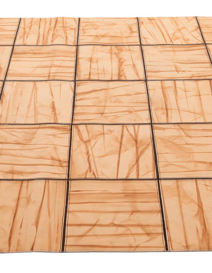 Detail image of 5' x 7' 11 Cowhide - Patchwork Rug