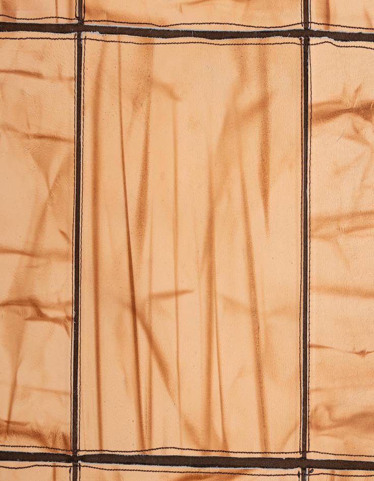 Detail image of 5' x 7' 11 Cowhide - Patchwork Rug