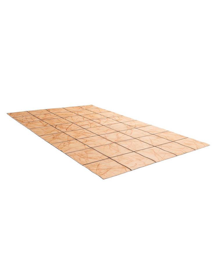 Detail image of 5' x 7' 11 Cowhide - Patchwork Rug