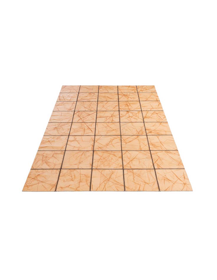 Detail image of 5' x 7' 11 Cowhide - Patchwork Rug