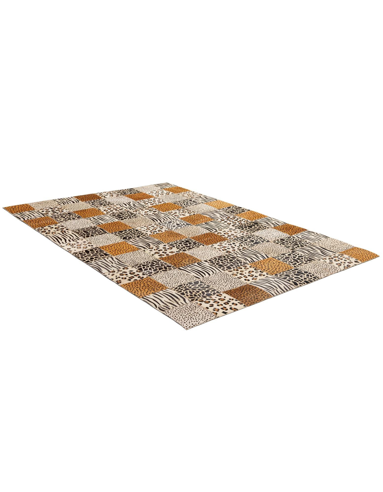 4' 1 x 5' 11 Cowhide - Patchwork Rug