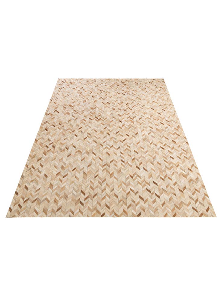 Detail image of 7' 11 x 10' 8 Cowhide - Patchwork Rug