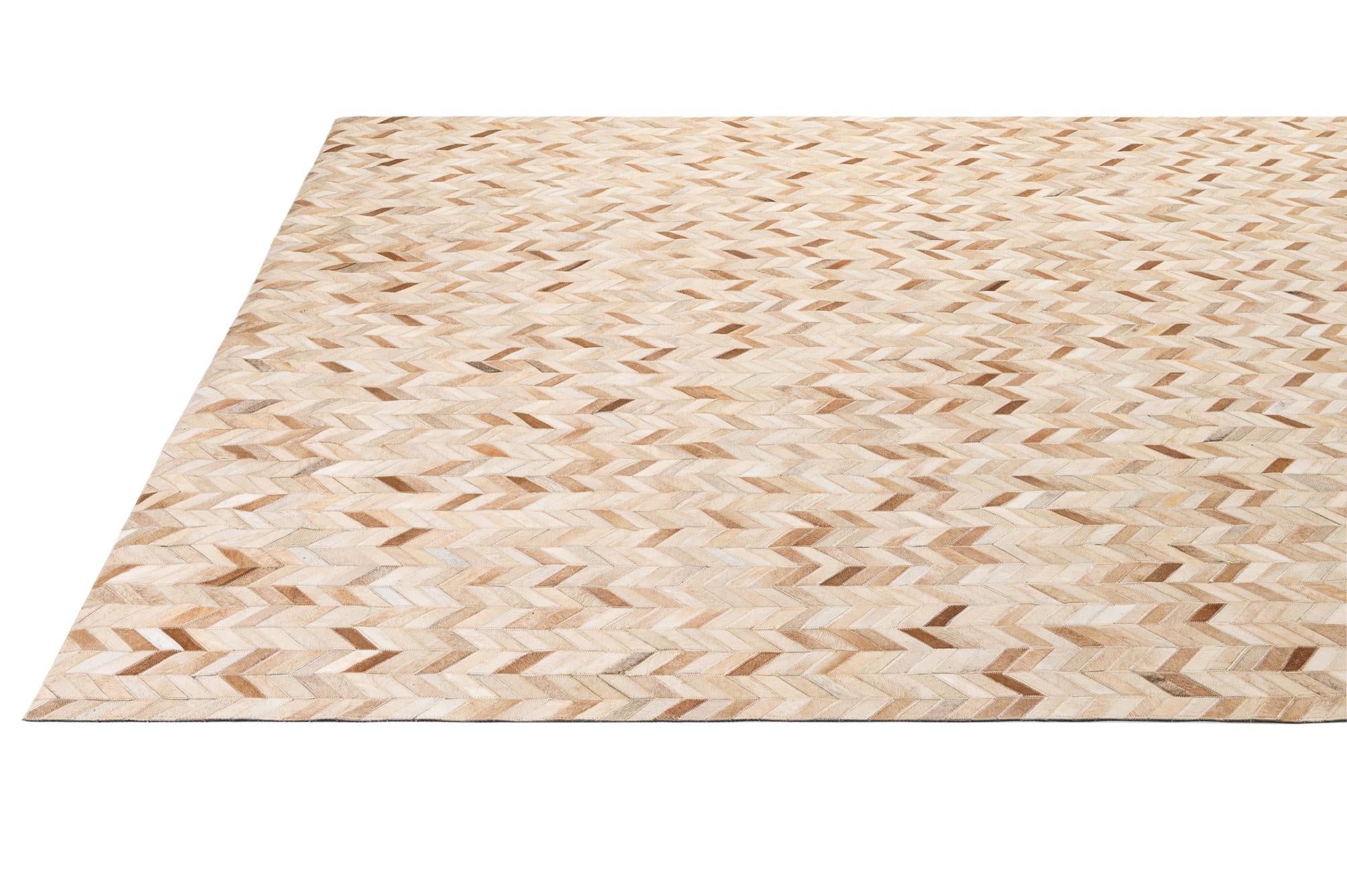 7' 11 x 10' 8 Cowhide - Patchwork Rug