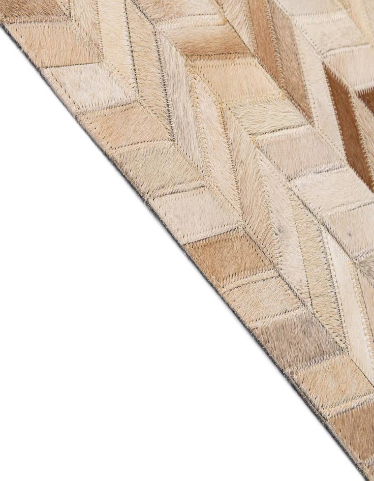 Detail image of 7' 11 x 10' 8 Cowhide - Patchwork Rug