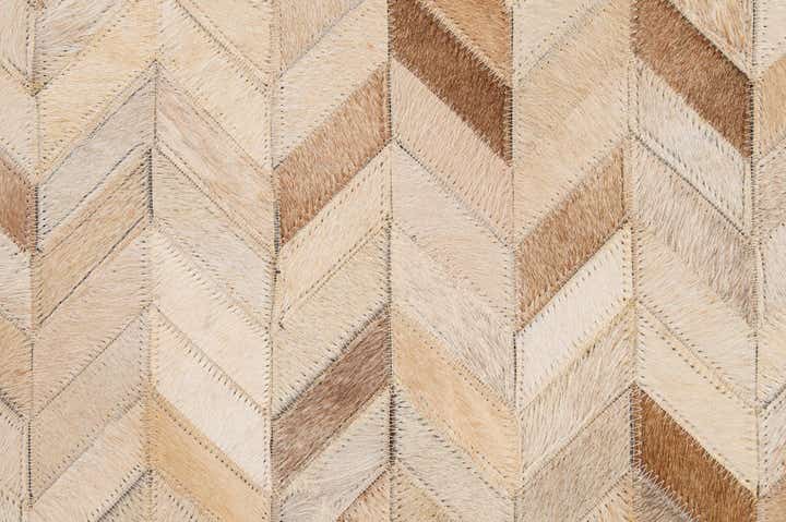 7' 11 x 10' 8 Cowhide - Patchwork Rug