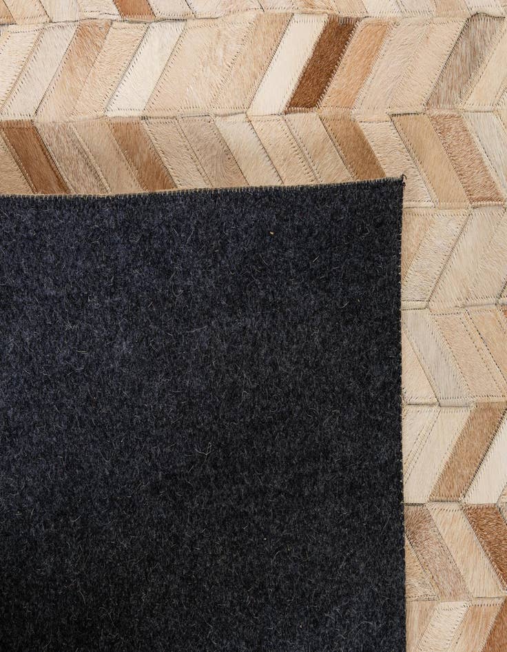 Detail image of 7' 11 x 10' 8 Cowhide - Patchwork Rug