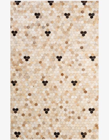 5' x 7' 11 Cowhide - Patchwork Rug