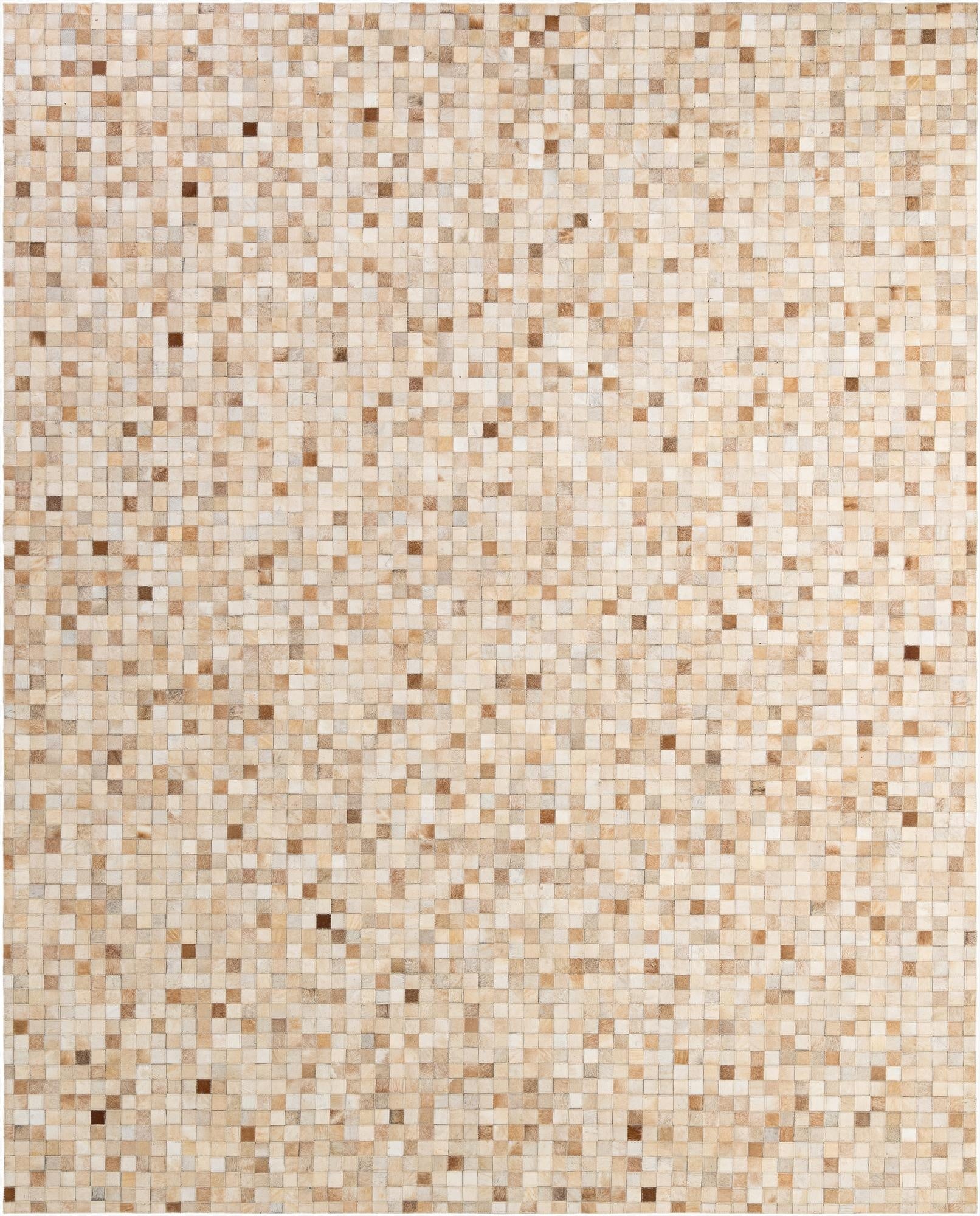 8' 1 x 9' 11 Cowhide - Patchwork Rug