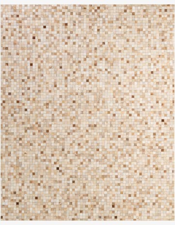 8' 1 x 9' 11 Cowhide - Patchwork Rug