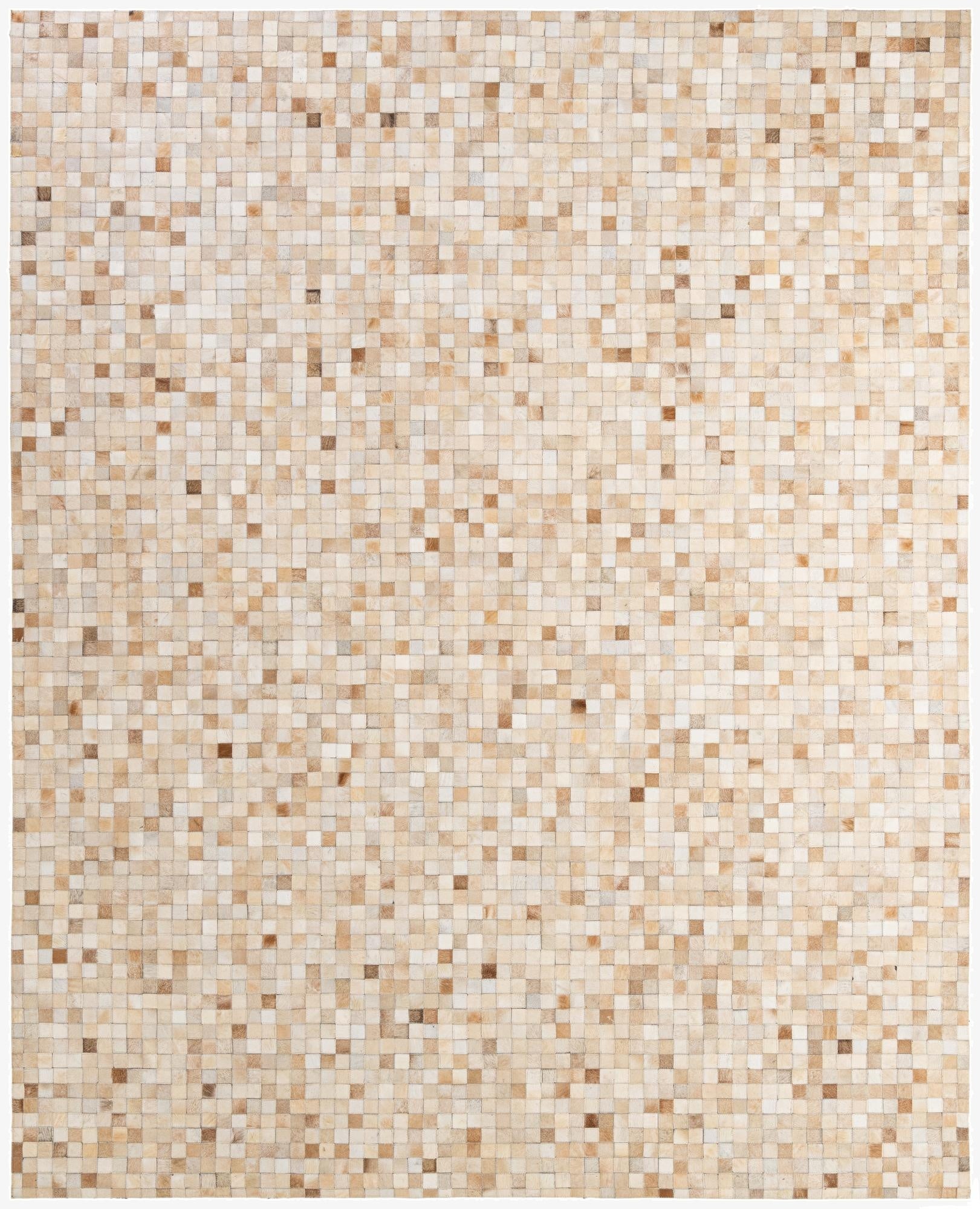 8' 1 x 10' 1 Cowhide - Patchwork Rug