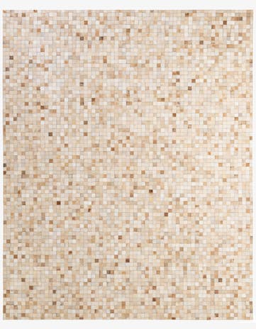 8' 1 x 10' 1 Cowhide - Patchwork Rug