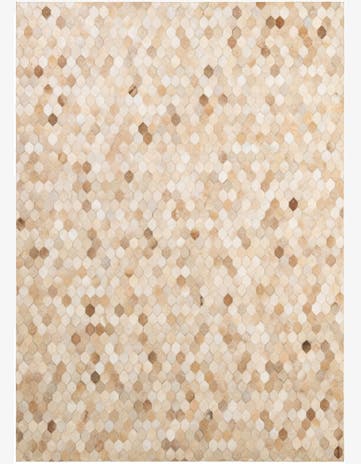 5' 9 x 8' Cowhide - Patchwork Rug